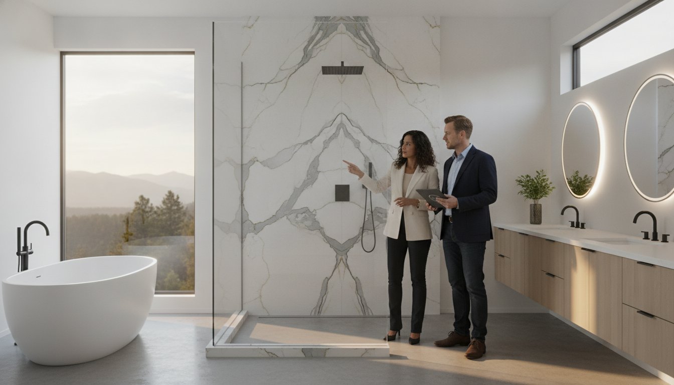 Luxury Bathroom Stone Options: An Architectural Guide for 2026