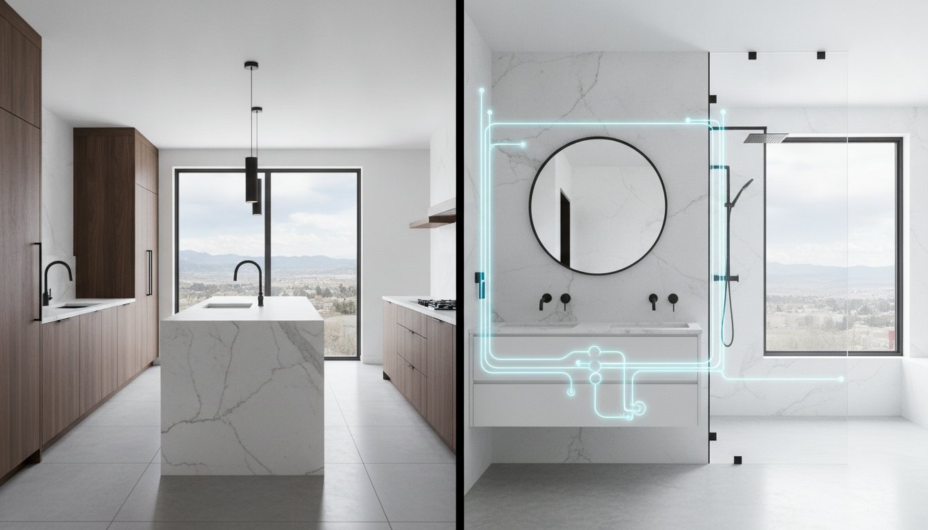 How to Coordinate Bathroom and Kitchen Remodeling: A Master Craftsman’s Guide