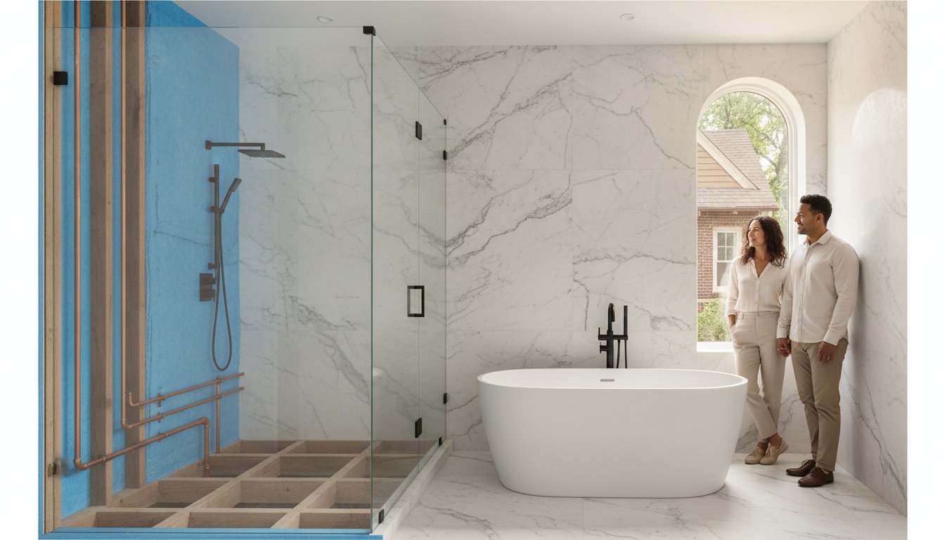 Custom Bathroom Design in Washington Park: Engineering Luxury and Integrity