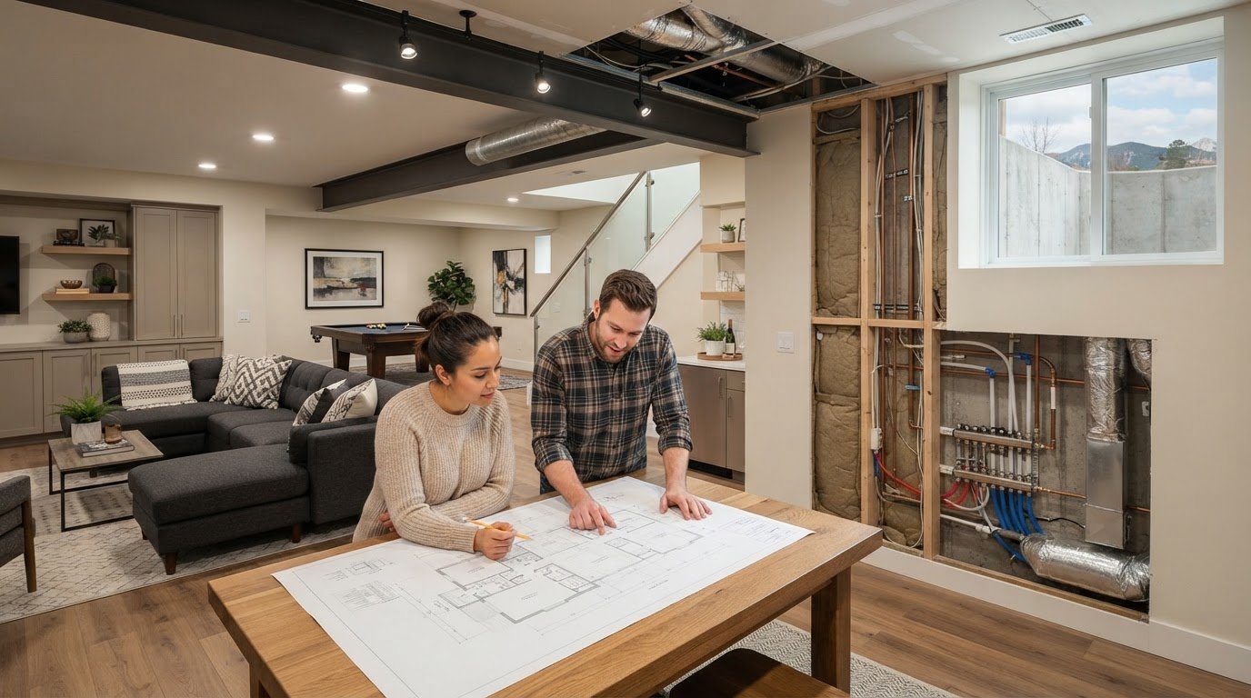 Full Basement Finishing: Plan a Refined, Functional Living Space