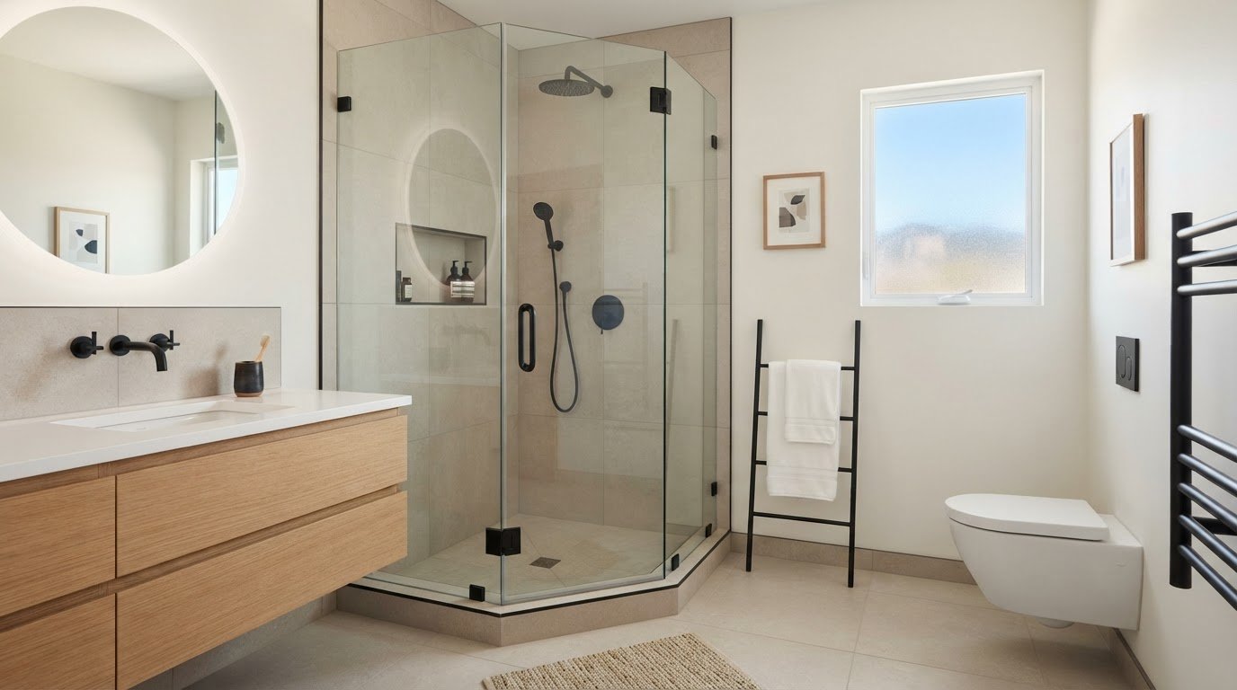 Custom Shower Design for Small Spaces: A Guide