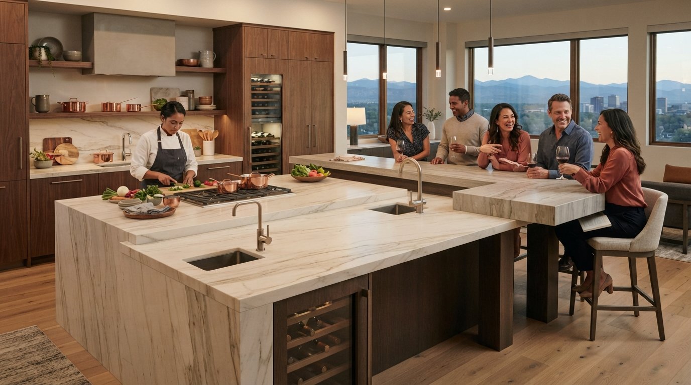 Kitchen Island Design Ideas for Entertaining: Engineering the Ultimate Social Hub