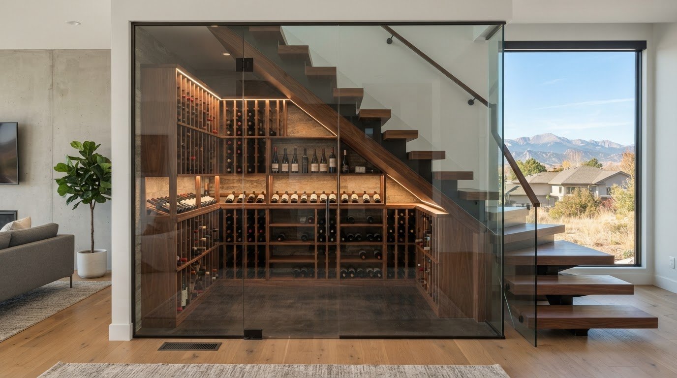 Custom Wine Cellar Construction in Denver for Small Spaces