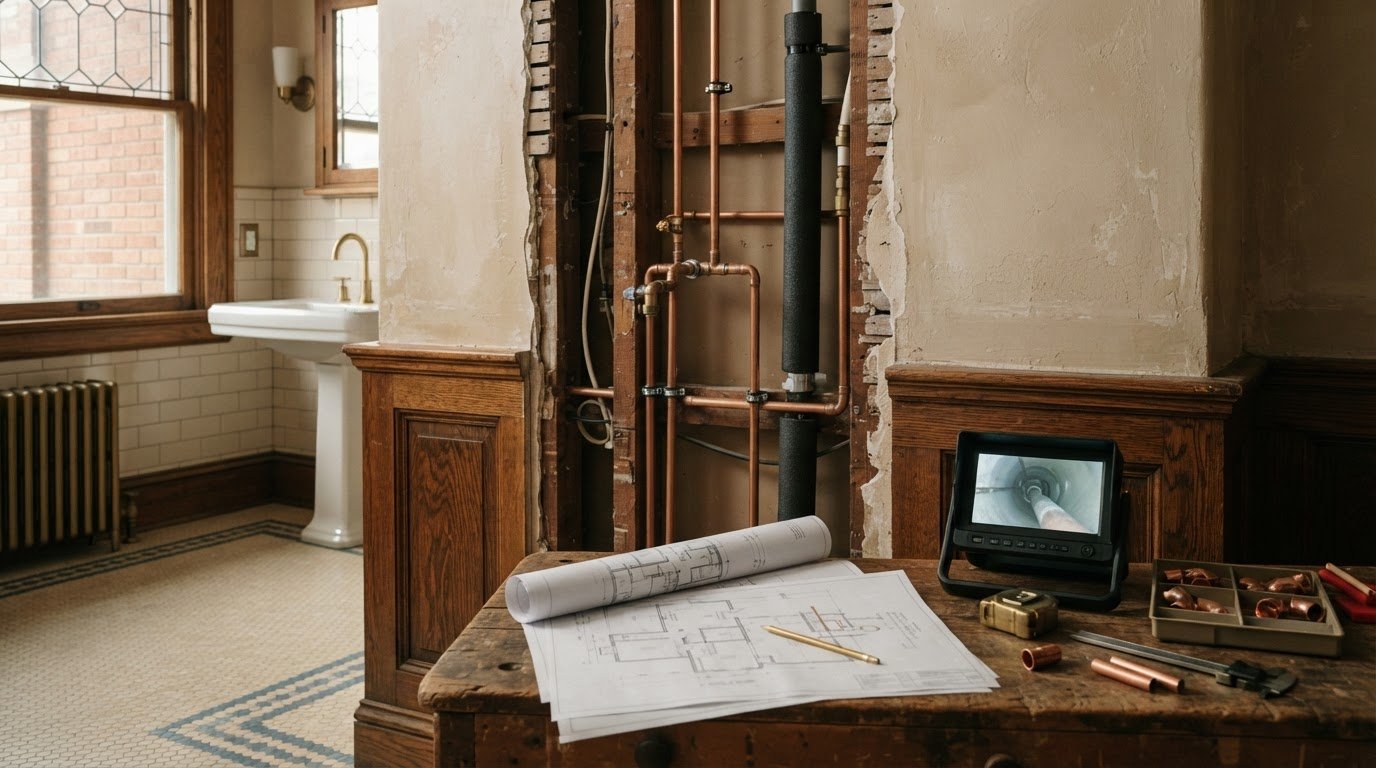 Modernizing Plumbing in Historic Homes: Preservation Guide